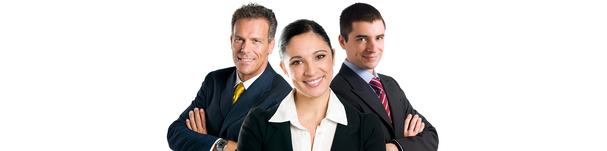 Business Executives in Suits 